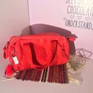 Small Red Kipling Crossbody Bag